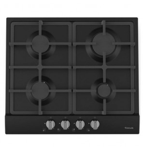 Plaque De Cuisson Encastrable FOCUS F408B 4 Feux 60 cm - Noir