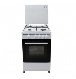 Cuisinière Sotacer 4 Feux 50 cm Blanc SF-504WI