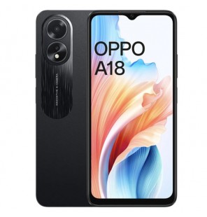 Smartphone OPPO A18 4Go 128Go - Noir