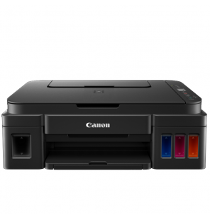 Imprimante CANON JET D'ENCRE Multifonction 3EN1 PIXMA G-2410 / Couleur + 4 Bouteilles D'encre Canon Incluses