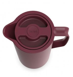 Carafe TEFAL Motiva 1 L - Rouge Bordeaux