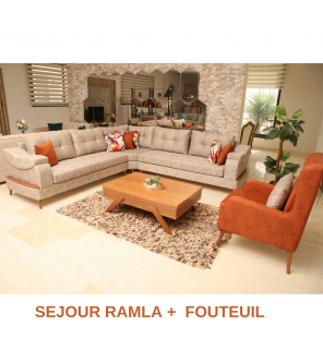 SEJOUR RAMLA + FAUTEUIL