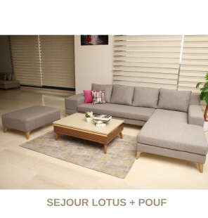 SEJOUR LOTUS + POUF