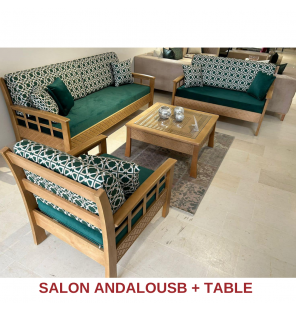 SALON ANDALOUSB + TABLE