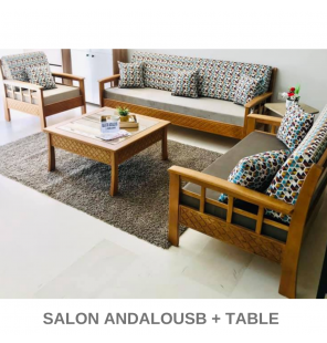 SALON ANDALOUSB + TABLE