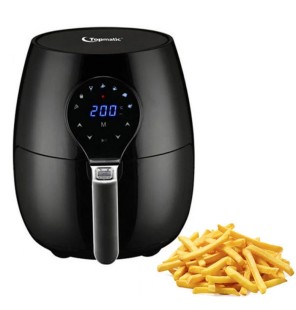 Friteuse Numérique Sans Huile TOPMATIC 1400W – Noir