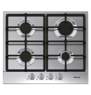 Plaque de Cuisson FOCUS F408X 4 Feux 60 cm - Inox