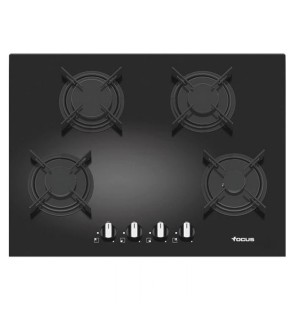 Plaque de Cuisson FOCUS F410B 4 Feux 70 cm - Noir