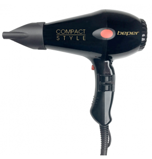 BEPER Sèche Cheveux 40.401 Professionnel (2000 W) Noir